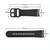 For Samsung Galaxy Watch 4 Classic 42mm 20mm Silicone Pasted Leather Watch Band(Dark Brown)