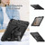 For Samsung Galaxy Tab S8+ 12.4 inch SM-X800 Silicone + PC Tablet Case with Shoulder Strap(Black)