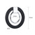 wlons Magnetic 360 Degree Rotatable Mobile Phone Ring Holder(Black)