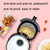 3 Sets Air Fryer Special Paper Pad Grilled Meat Paper Oil Absorbed Paper, Color Random Delivery, Style: Square Without Hole (21.5cm)