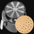 3 Sets Air Fryer Special Paper Pad Grilled Meat Paper Oil Absorbed Paper, Color Random Delivery, Style: Square Without Hole (21.5cm)