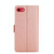 For iPhone SE 2022 / SE 2020 / 8 / 7 Ultra-thin Voltage Side Buckle Leather Phone Case(Rose Gold)