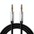 IVON CA55 3.5mm Male to Male AUX Audio Cable, Cable Length: 1m(Black)
