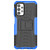For Samsung Galaxy A23 Tire Texture Shockproof TPU+PC Phone Case with Holder(Blue)