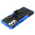 For Samsung Galaxy A23 Tire Texture Shockproof TPU+PC Phone Case with Holder(Blue)