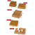 D-86 Office Conference Classroom Mobile Phone Storage Box, Style: 60 Grids (Oak)