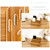 D-86 Office Conference Classroom Mobile Phone Storage Box, Style: 60 Grids (Oak)