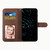 For Samsung Galaxy M53 Stitching Calf Texture Buckle Leather Phone Case(Brown)