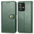 For vivo S12 Pro Solid Color Leather Buckle Phone Case(Green)