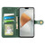 For vivo S12 Pro Solid Color Leather Buckle Phone Case(Green)