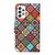 For Samsung Galaxy A73 5G Colored Drawing Pattern Flip Leather Case(Ethnic Style)