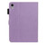 For iPad mini 6 Embossed Plum Bossom Pattern Smart Leather Tablet Case(Purple)