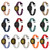 22mm Ring Buckle Silicone Watch Band(Green)