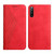 For Sony Xperia 10 III Diamond Splicing Skin Feel Magnetic Leather Phone Case(Red)