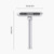Handheld Mini USB Charging Desktop Portable Stroller Octopus Fan(White)