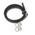 3 Pairs Cross Section High Heels Leather Shoes Anti-Heel Laces(Grey)