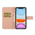 For iPhone 13 Pro Ethnic Style Embossed Pattern Leather Phone Case (Pink)