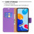 For Xiaomi Redmi Note 11 Global Litchi Texture Pure Color Leather Phone Case(Purple)