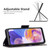For Samsung Galaxy A23 5G Colored Drawing Pattern Flip Leather Phone Case(Big Butterfly)