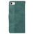 For iPhone SE 2022 / SE 2020 / 8 / 7 Geometric Embossed Leather Phone Case(Green)