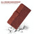 For Samsung Galaxy S21 Ultra 5G Geometric Embossed Leather Phone Case(Brown)