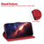 For Xiaomi Redmi Note 11 Pro 5G / 4G Foreign Version Geometric Embossed Leather Phone Case(Red)