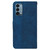 For OnePlus Nord N200 5G Geometric Embossed Leather Phone Case(Blue)