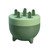Homemade Cartoon Homemade Ice Cream Mold(Forest Green)