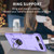 For Samsung Galaxy Z Flip 5G Matte UV Shockproof Phone Case(Purple)