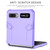 For Samsung Galaxy Z Flip 5G Matte UV Shockproof Phone Case(Purple)
