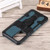 For Samsung Galaxy A73 5G Armor Warrior Shockproof PC + TPU Phone Case(Army Green)