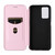 For OPPO Realme 9i / A36 Carbon Fiber Texture Horizontal Flip PU Phone Case(Pink)