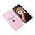 For OPPO Realme 9i / A36 Carbon Fiber Texture Horizontal Flip PU Phone Case(Pink)