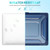 PC + TPU Honeycomb Laptop Protective Case For MacBook Pro 16.2 inch A2485 2021(Sapphire Blue)