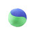 Summer Water Bouncy Ball Water Sports Interactive Floating Ball(Green)