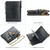 Baellerry  Short Wallet Double Zipper Tri-Fold Wallet For Men(Coffee)