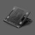 Foldable Laptop Desktop Heightening Cooling Bracket(Black)