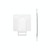 5 PCS Acrylic Makeups Manicure Transparent Palette With Color Stick, Specification: Square Plate+Stick