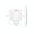 5 PCS Acrylic Makeups Manicure Transparent Palette With Color Stick, Specification: Square Plate+Stick
