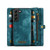 For Samsung Galaxy S22 5G CaseMe-008 Detachable Multifunctional Horizontal Flip Leather Case(Green)