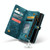 For Samsung Galaxy S22 5G CaseMe-008 Detachable Multifunctional Horizontal Flip Leather Case(Green)