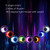 10 PCS Car Decorative USB Universal LED Atmosphere Lamp, Colour: Yellow
