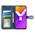 For vivo Y15s Solid Color Leather Buckle Phone Case(Blue)