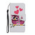 For Samsung Galaxy A02 Colored Drawing Pattern Flip Leather Case(Owl Family)