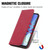 For OPPO A53 5G Retro Skin Feel Magnetic Horizontal Flip Leather Phone Case(Red)