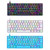 ZIYOU LANG T60 62-Key RGB Luminous Mechanical Wired Keyboard, Cable Length:1.5m(Blue Red Shaft)