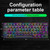 ZIYOU LANG T60 62-Key RGB Luminous Mechanical Wired Keyboard, Cable Length:1.5m(Blue Green Shaft)