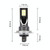 2 PCS H7 DC12V-24V / 12W / 3000K / 800LM 12LEDs SMD-3030 Car LED Fog Light (White Light)
