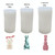 2 PCS 3D Scented Candle Ornament Silicone Mold(Twist Rabbit)