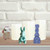 2 PCS 3D Scented Candle Ornament Silicone Mold(Twist Rabbit)